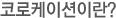 코로케이션이란